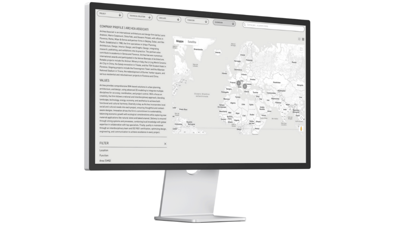Il Portale digitale di Archea Associati